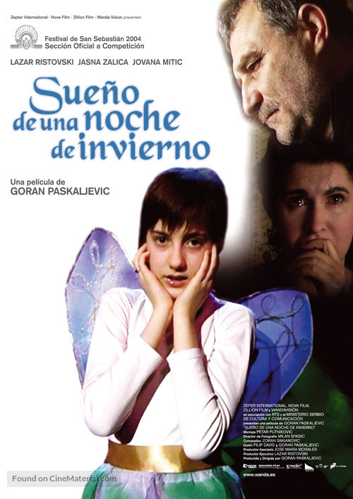 San zimske noci - Spanish Movie Poster