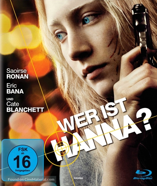 Hanna - German Blu-Ray movie cover