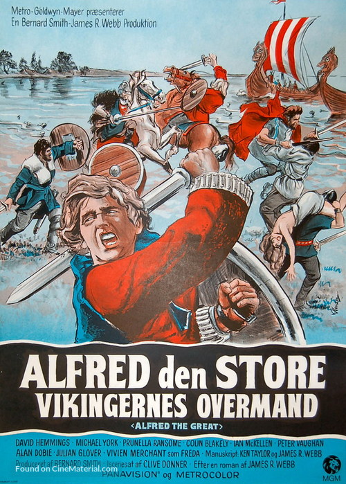 Alfred the Great - Danish Movie Poster