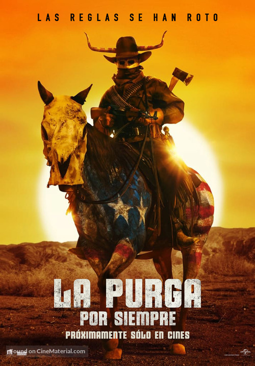 The Forever Purge - Argentinian Movie Poster