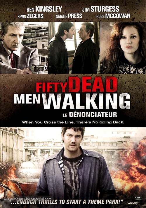 Fifty Dead Men Walking - Canadian Movie Cover