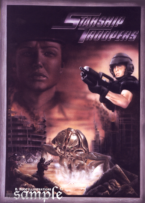 Starship Troopers - DVD movie cover