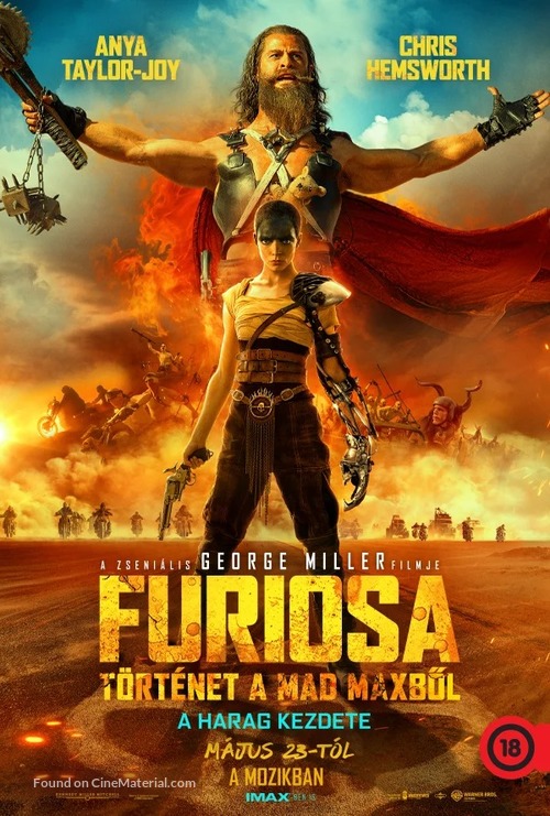 Furiosa: A Mad Max Saga - Hungarian Movie Poster