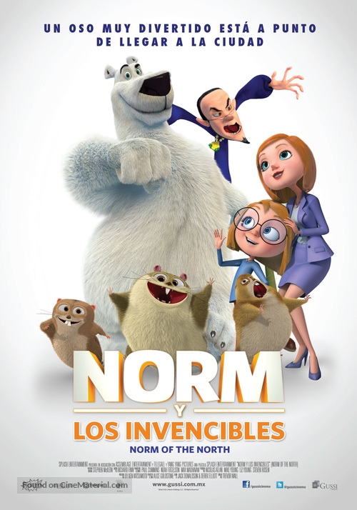 Norm of the North - Mexican Movie Poster
