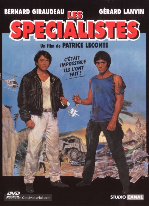 Sp&eacute;cialistes, Les - French DVD movie cover