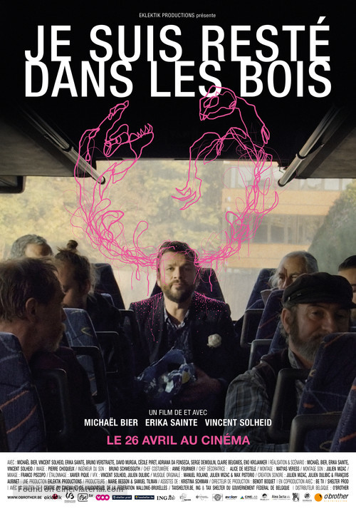 Je suis rest&eacute; dans les bois - Belgian Movie Poster