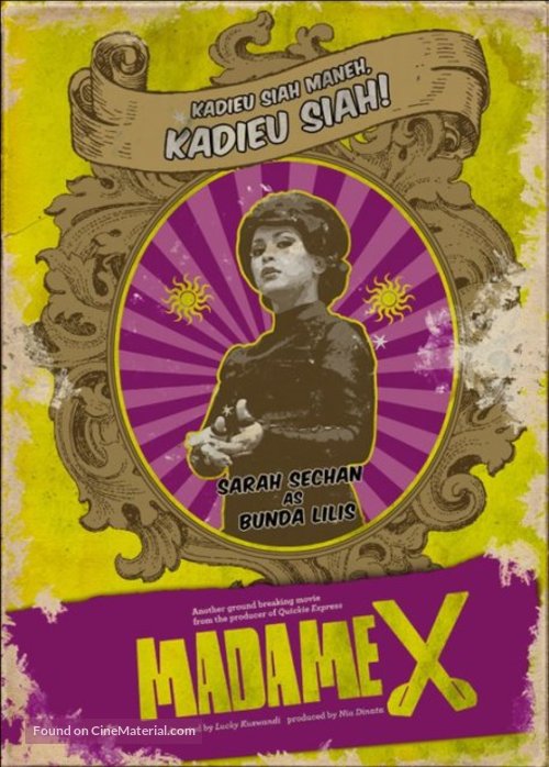 Madame X - Indonesian Movie Poster