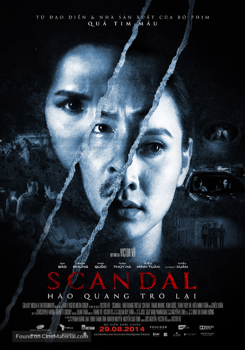 Scandal: Hao Quang Tro Lai - Vietnamese Movie Poster