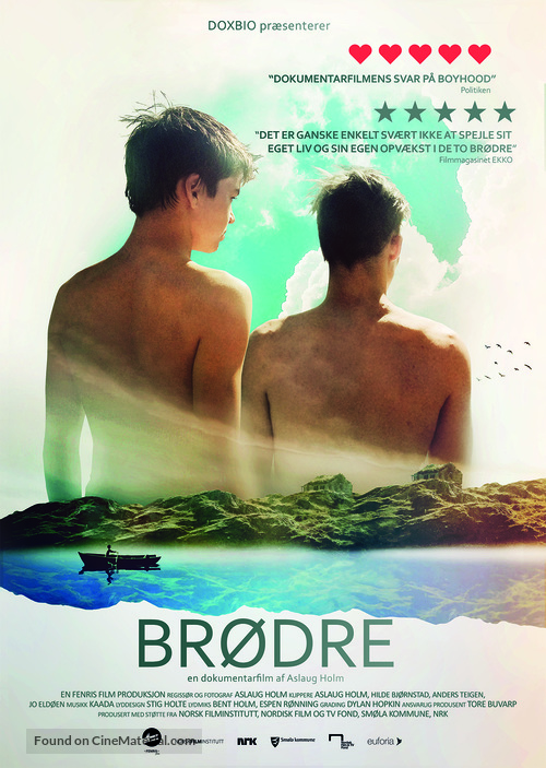 Br&oslash;dre - Danish Movie Poster