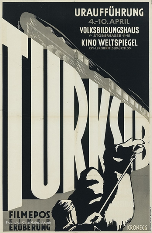 Turksib - German Movie Poster