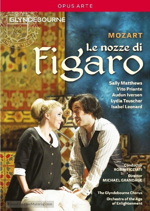 Le Nozze di Figaro - British DVD movie cover