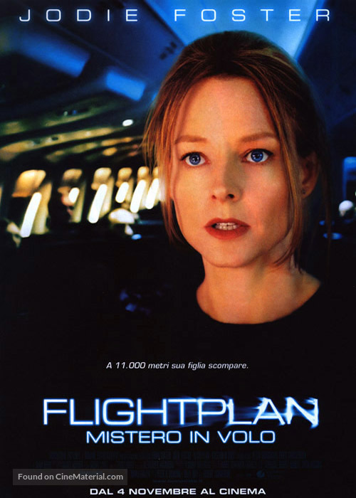 Flightplan - Italian Movie Poster