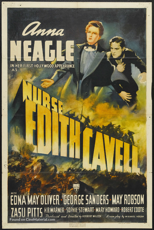 Nurse Edith Cavell - Movie Poster