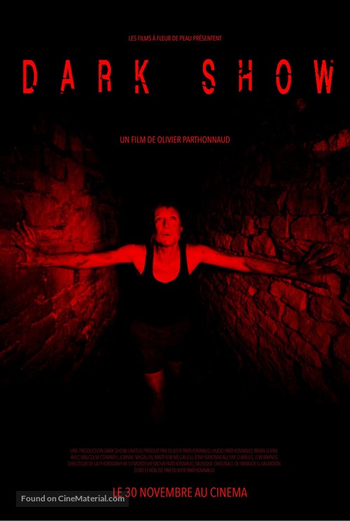 Dark Show - French Movie Poster