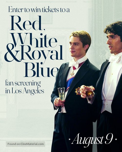 Red White &amp; Royal Blue - Movie Poster