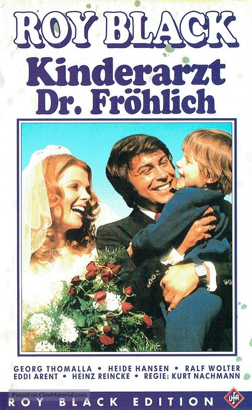 Kinderarzt Dr. Fr&ouml;hlich - German VHS movie cover