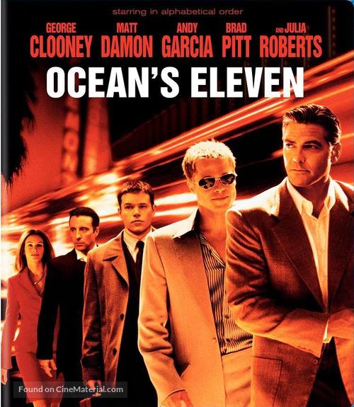 Ocean&#039;s Eleven - Blu-Ray movie cover