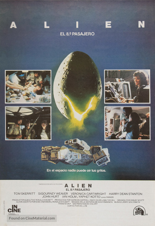 Alien - Spanish Movie Poster