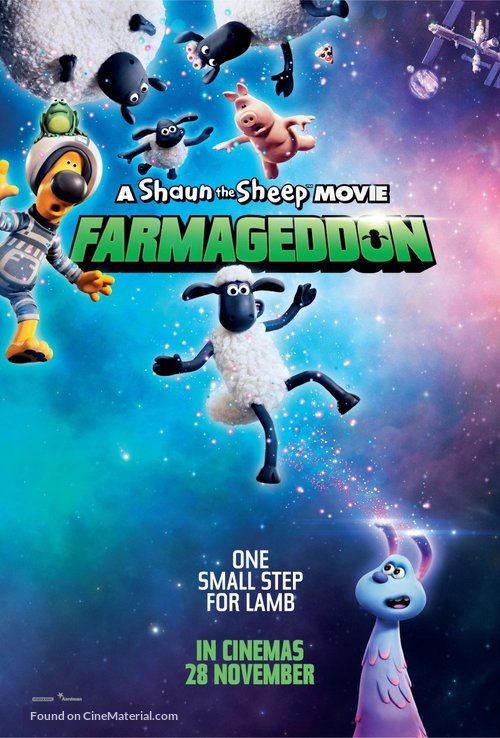 A Shaun the Sheep Movie: Farmageddon - Malaysian Movie Poster