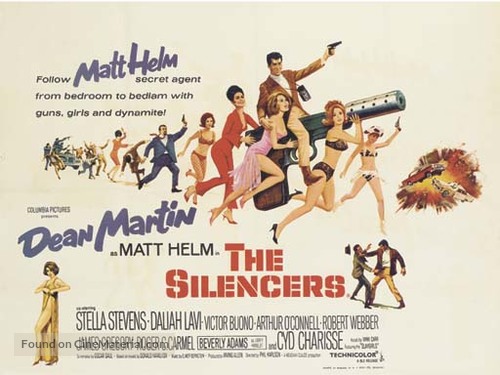 The Silencers - British Movie Poster