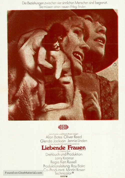 Women in Love - German Movie Poster
