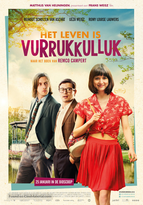 Het leven is vurrukkulluk - Dutch Movie Poster