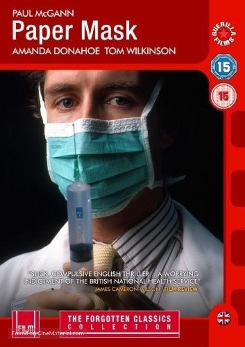 Paper Mask - British DVD movie cover