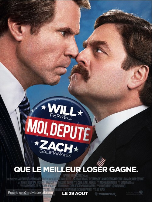 The Campaign - French Movie Poster