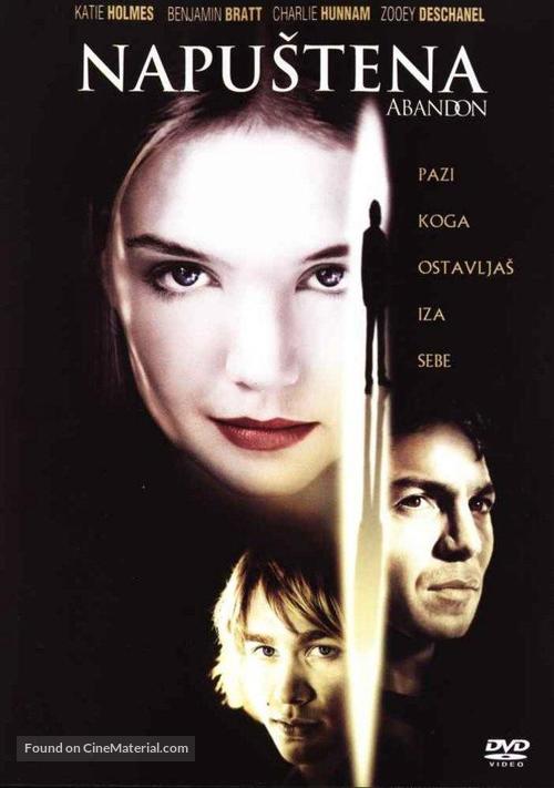 Abandon - Czech DVD movie cover