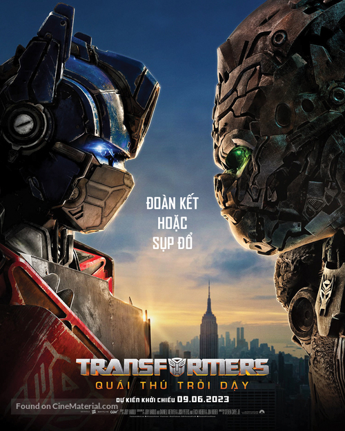 Transformers: Rise of the Beasts - Vietnamese Movie Poster