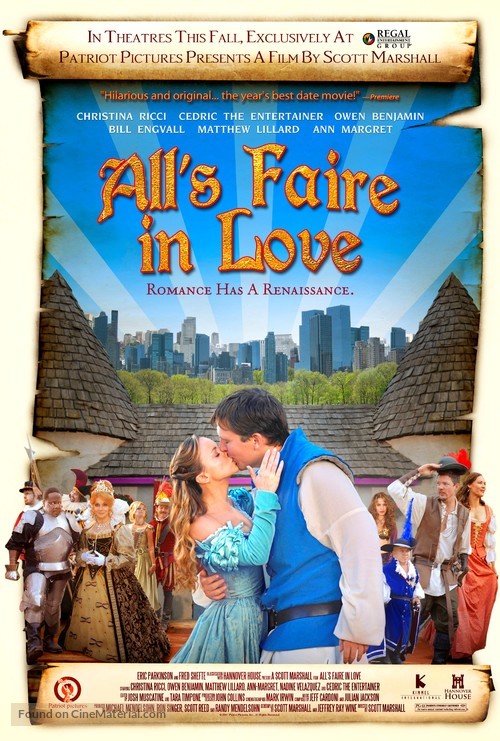 All&#039;s Faire in Love - Theatrical movie poster