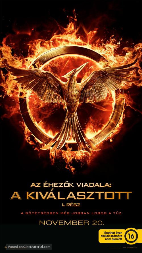 The Hunger Games: Mockingjay - Part 1 - Hungarian Movie Poster