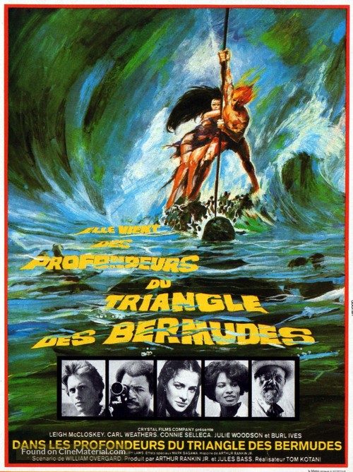 The Bermuda Depths - French Movie Poster