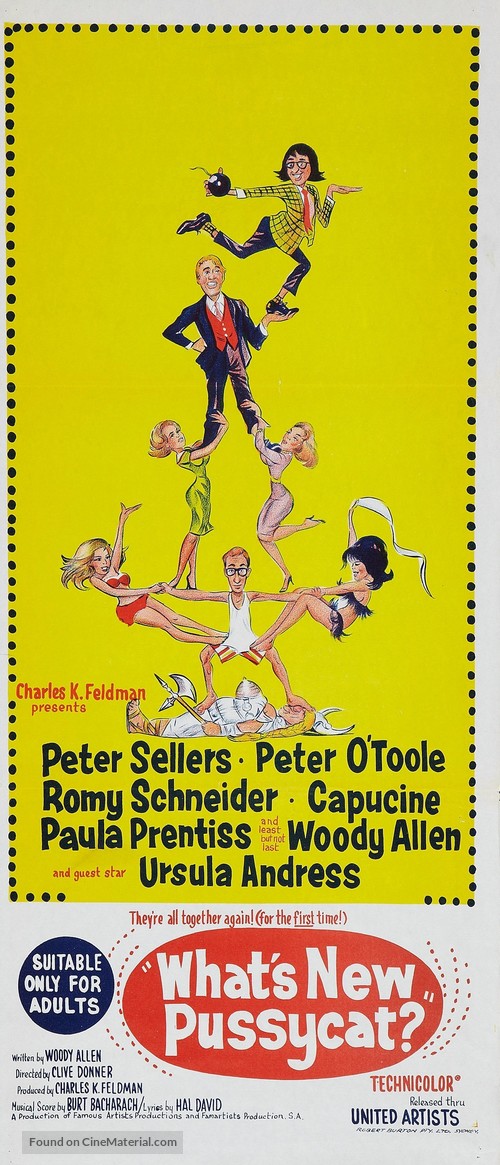 What&#039;s New, Pussycat - Australian Movie Poster