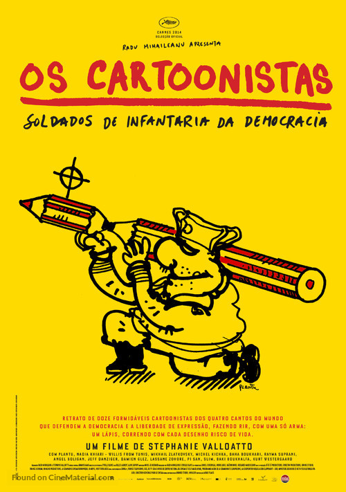 Caricaturistes, fantassins de la d&eacute;mocratie - Portuguese Movie Poster