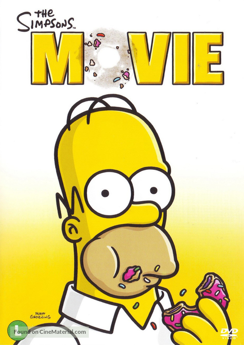 The Simpsons Movie - Icelandic DVD movie cover