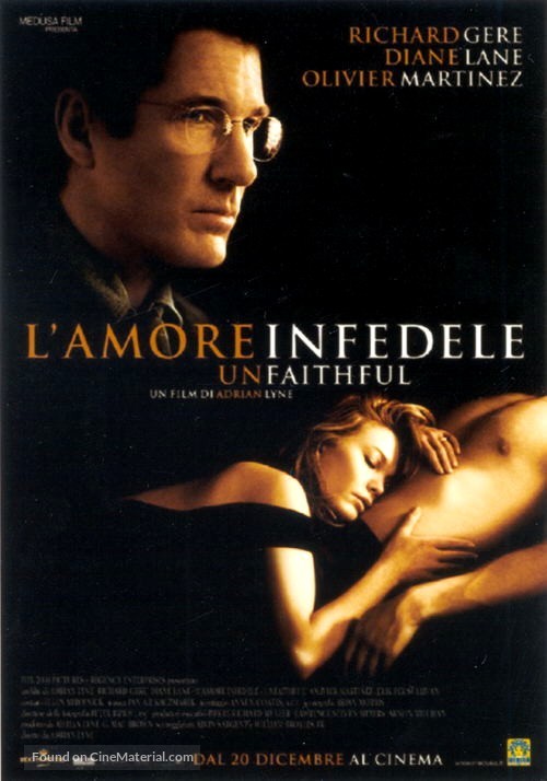 Unfaithful - Italian Movie Poster