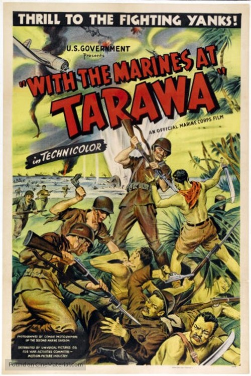 With the Marines at Tarawa - Movie Poster