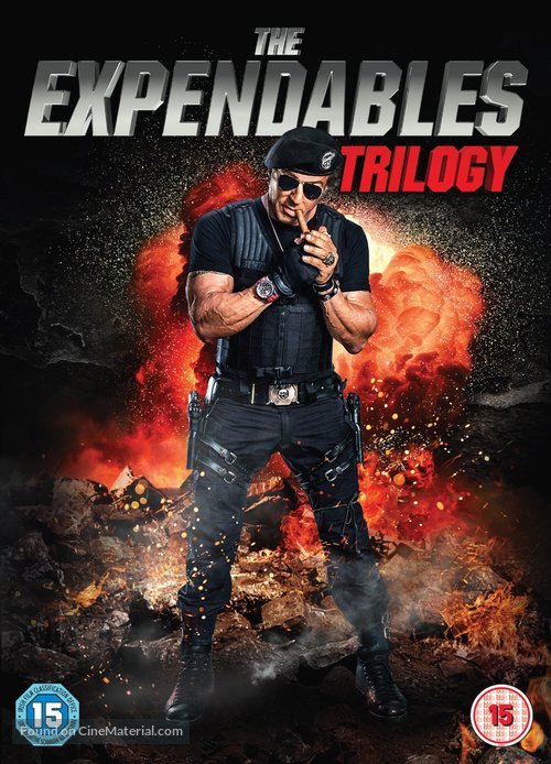 The Expendables 3 - British DVD movie cover