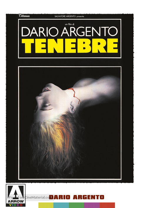 Tenebre - British DVD movie cover