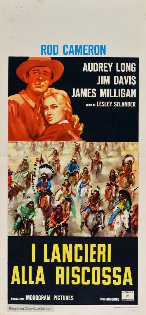 Cavalry Scout - Italian Movie Poster