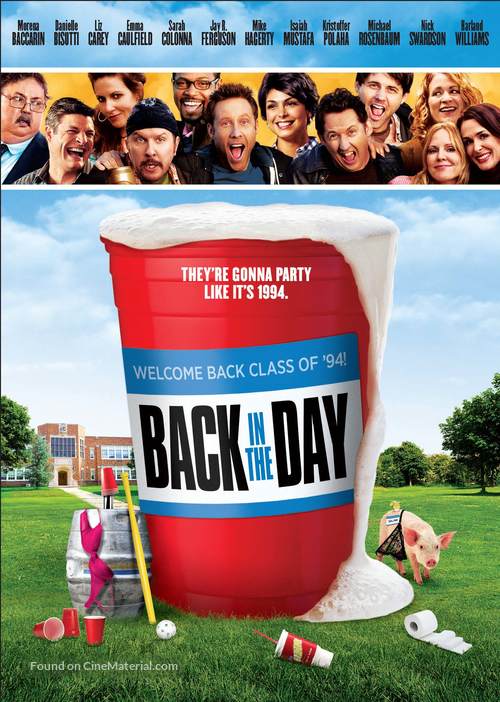 Back in the Day - DVD movie cover