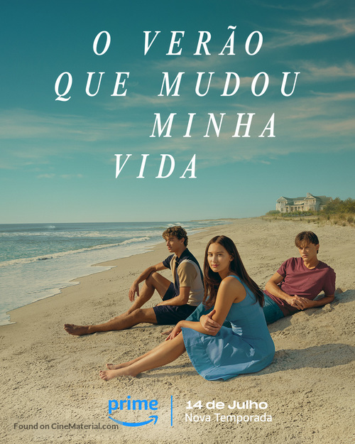 &quot;The Summer I Turned Pretty&quot; - Brazilian Movie Poster