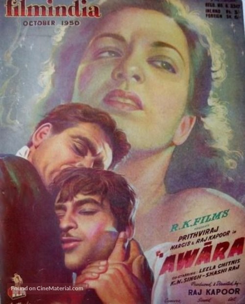 Awaara - Indian poster