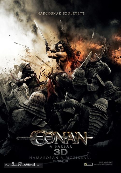 Conan the Barbarian - Hungarian Movie Poster