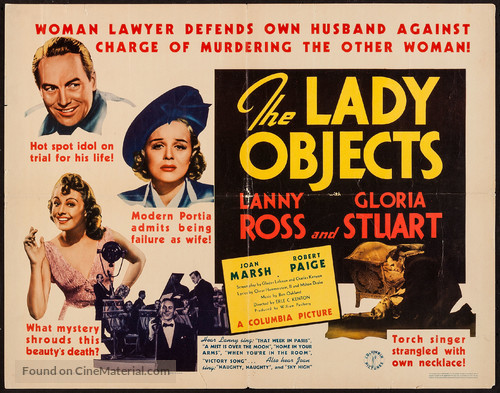 The Lady Objects - Movie Poster