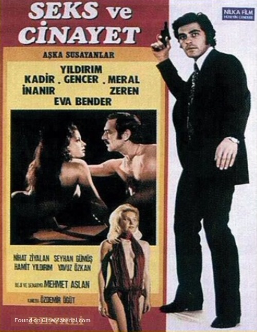 Thirsty for Love, Sex and Murder - Turkish Movie Poster