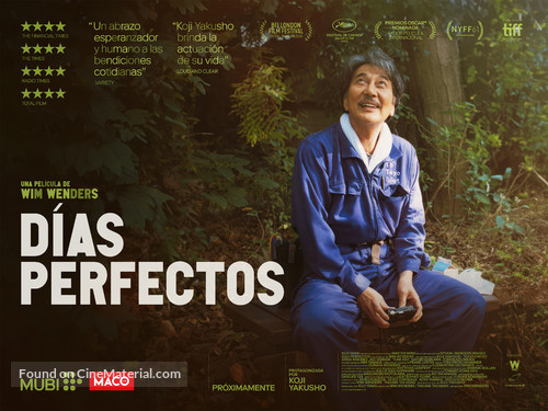 Perfect Days - Argentinian Movie Poster