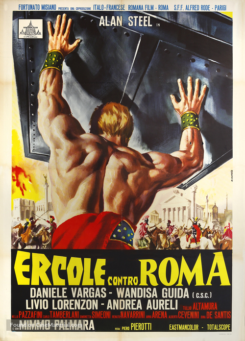 Ercole contro Roma - Italian Movie Poster