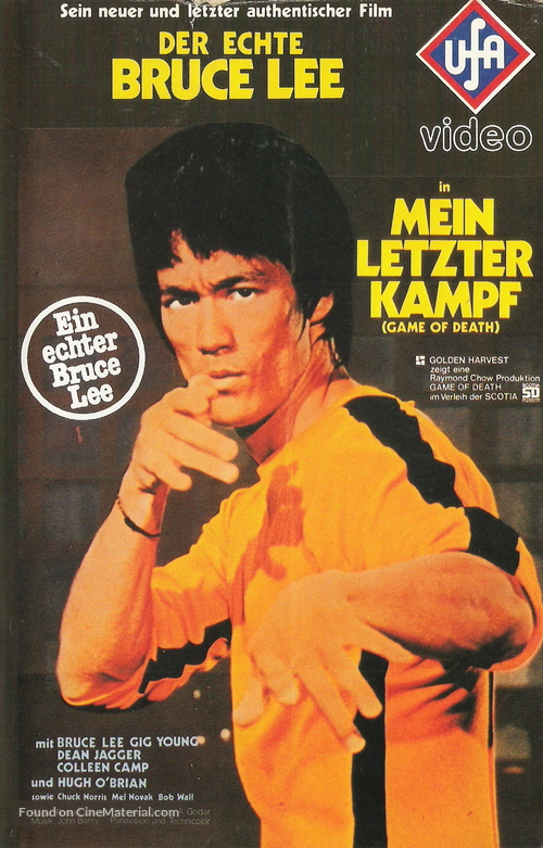 Game Of Death - German Movie Cover
